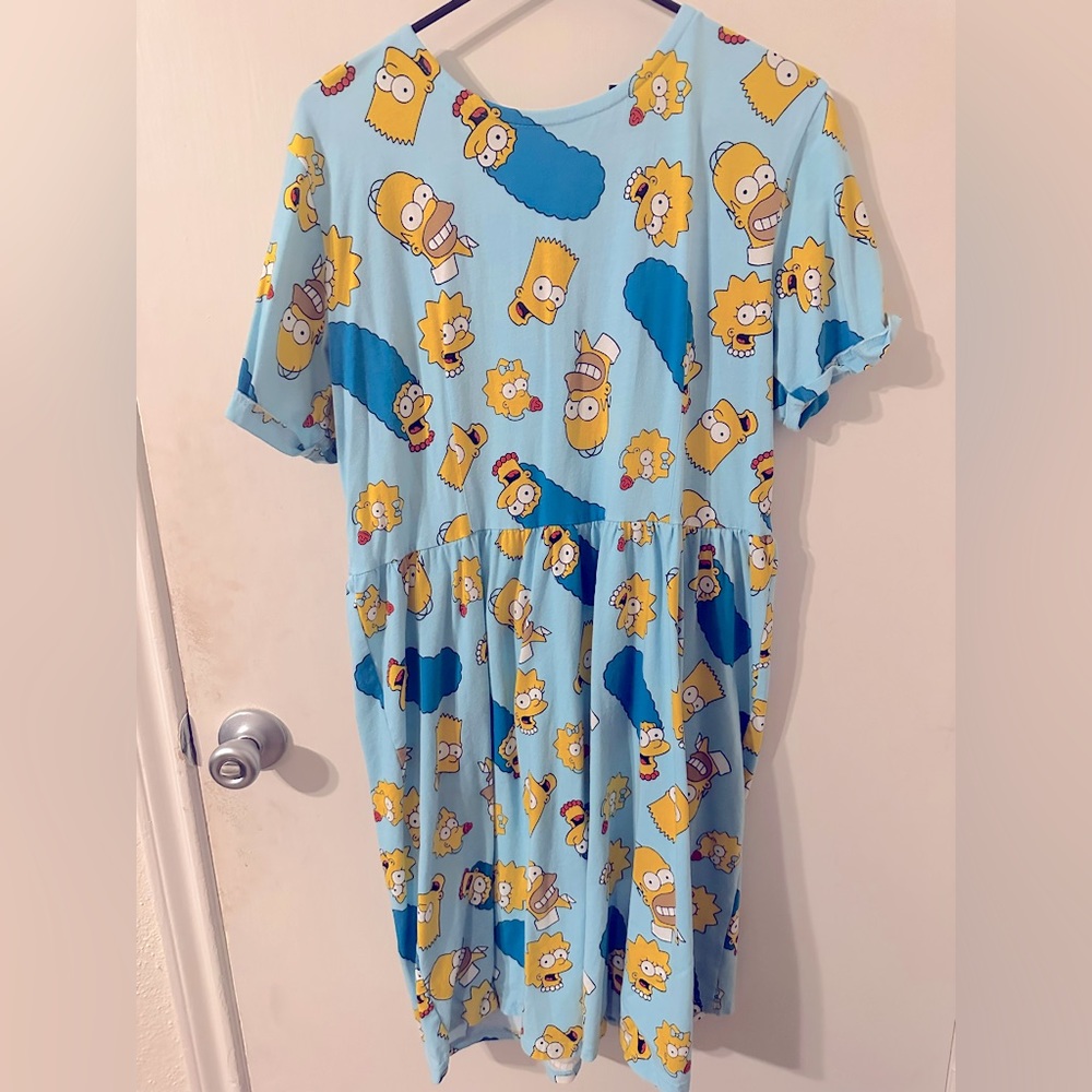 Simpsons tshirt dress. Cake worthy. 2X